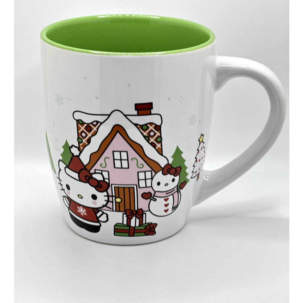 Hello Kitty Gingerbread House Christmas Mug